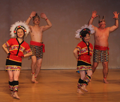 dance from Westlake Chinese Culture Association called Standing on High Hill