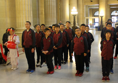 Schuicheyuan Primary School students