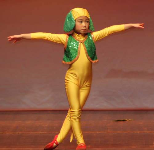 The LingYun Rising Star Dance School and Cleveland Contemporary Chines School performers
