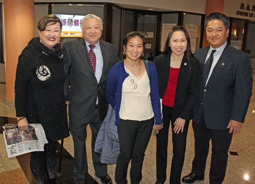 Annie Pu, Jason Lin, Karis Tzeng, Lisa Wong and Wayne Wong