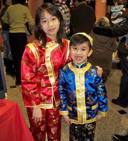 Asia Plaza Festival - young girl and boy
