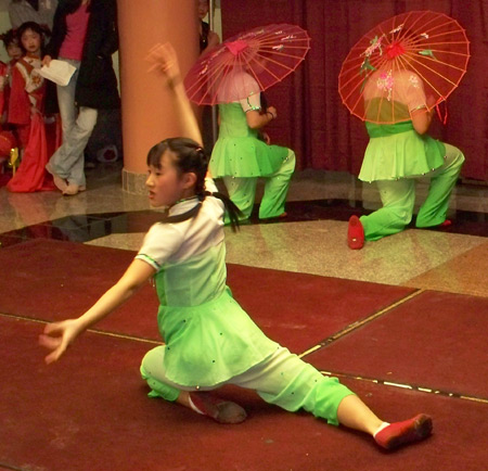 Connie Zhang acrobats and dancers