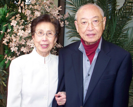 Christine and Professor Wen Ko