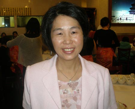 Theresa Wang VP of Chinese Women Association of Cleveland