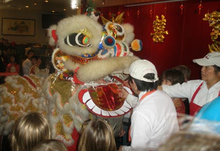 Chinese Lion Dance 