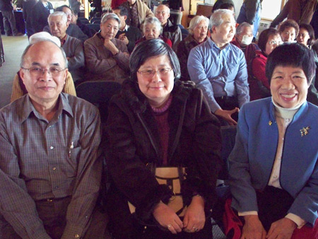 Hing and Margaret Chin with Lana Den