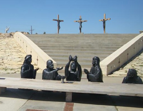 Staions of the Cross in Groom Texas