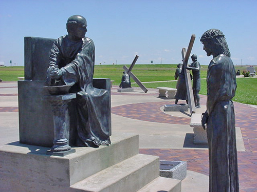 Staions of the Cross in Groom Texas