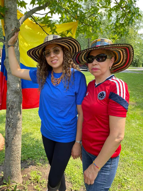 Colombian Independence Day picnic