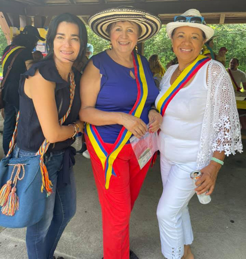 Colombian Independence Day picnic