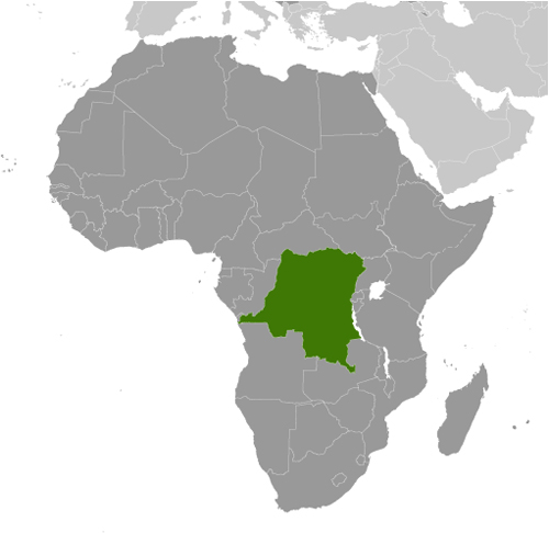 Map of Congo