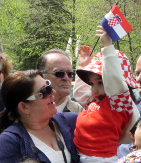 Croatian Mom and little girl