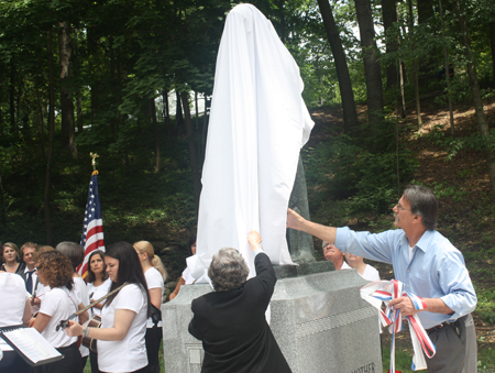 Immigrant Mother statue unveiling