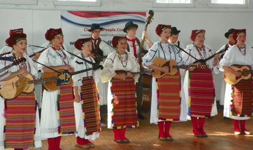 Cleveland Junior Tamburitzans in the ClevelandPeople.Com International Pavilion 