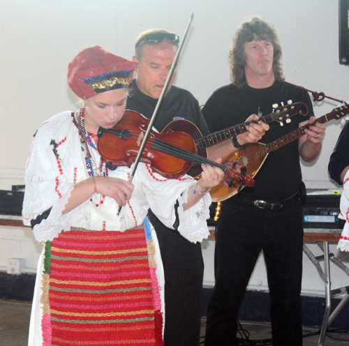 Cleveland Junior Tamburitzans in the ClevelandPeople.Com International Pavilion 