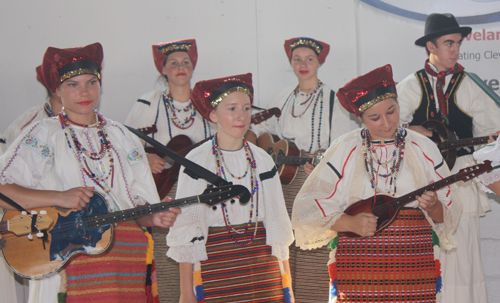 Cleveland Junior Tamburitzans in the ClevelandPeople.Com International Pavilion 