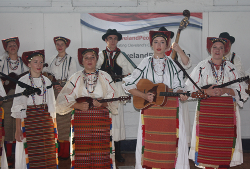 Cleveland Junior Tamburitzans in the ClevelandPeople.Com International Pavilion 