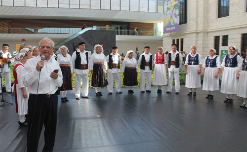 The Croatian Cultural Group Kordun from the Croatian Heritage Museum & Library in Eastlake Ohio 