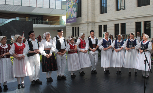 The Croatian Cultural Group Kordun from the Croatian Heritage Museum & Library in Eastlake Ohio 