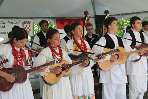 Cleveland Croatian Tamburitzas performing