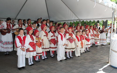 Cleveland Croatian Tamburitzas performing