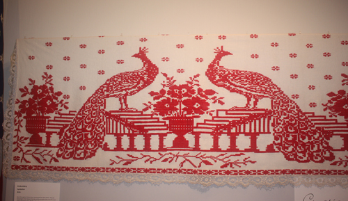 Croatian Folk Art: Lace & Embroidery exhibit at Croatian Heritage Museum in Cleveland