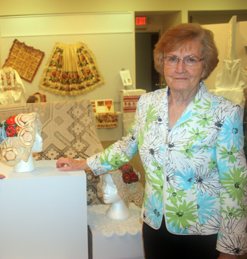 Croatian Museum volunteer Kathy Kuhar