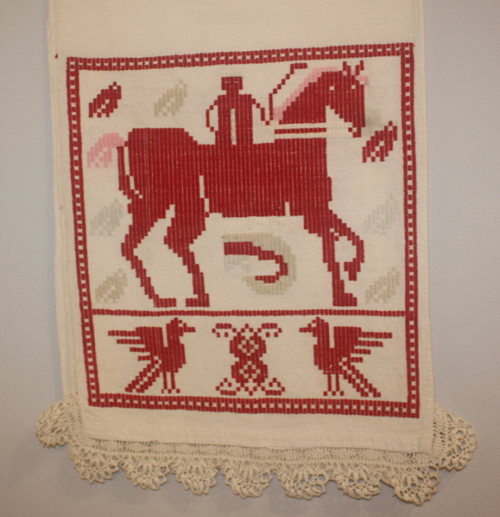 Croatian Folk Art: Lace & Embroidery exhibit at Croatian Heritage Museum in Cleveland