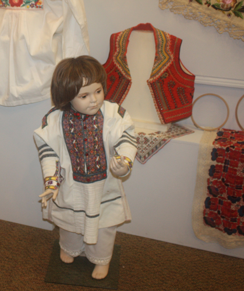 Croatian Folk Art: Lace & Embroidery exhibit at Croatian Heritage Museum in Cleveland