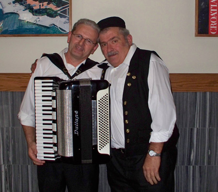 Tamburitzas with accordion