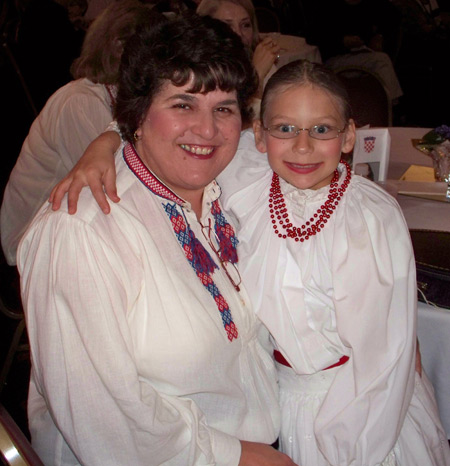 Croatian mother and daughter