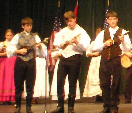 Cleveland Junior Tamburitzans Performing at the Hungarian Festival of Freedom 10-21-06