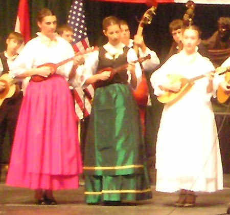 Cleveland Junior Tamburitzans Performing at the Hungarian Festival of Freedom 10-21-06