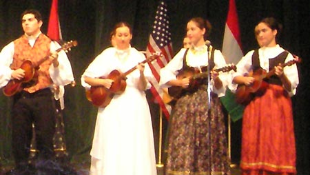 Cleveland Junior Tamburitzans Performing at the Hungarian Festival of Freedom 10-21-06