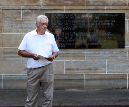 Edwin A. Jirouch, great nephew of sculptor Frank Jirouch