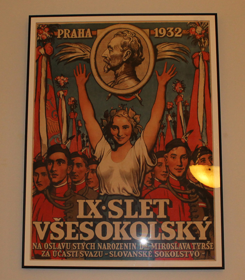 poster from Bohemian Hall and the Czech Cultural Center of Sokol Greater Cleveland Museum
