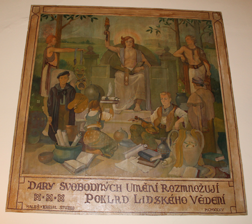 Cleveland Czech Museum display