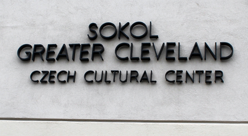 Czech Cultrual Center - Sokol - sign