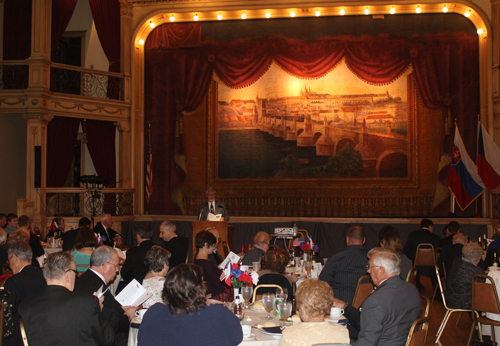 Crowd at Centennial event