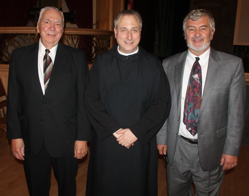 Stephen Sebesta, Fr. Michael Brunovsky and Paul Burik