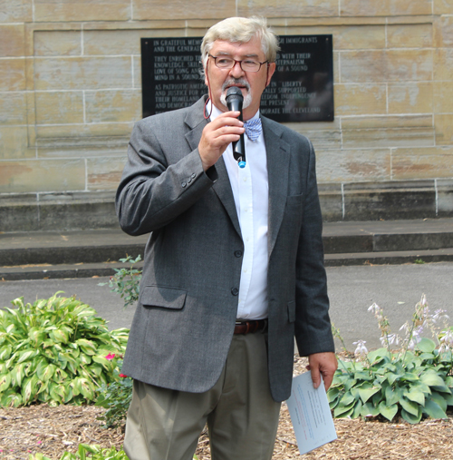 Paul Burik in Czech Garden