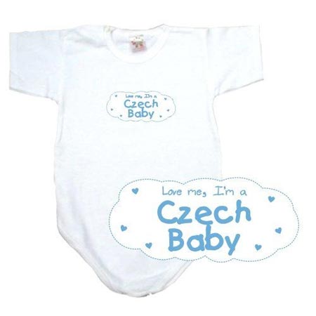 Czech baby onesie