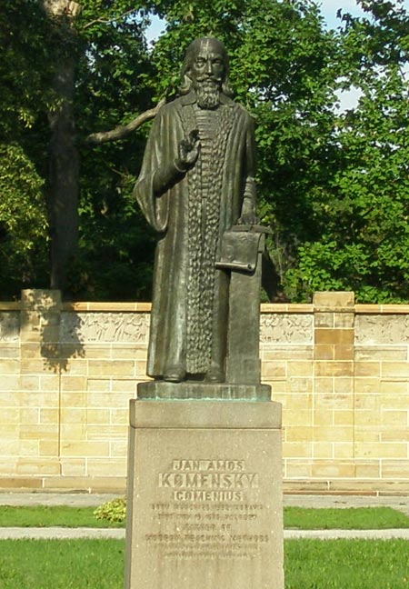 Jan Amos Komensky - Czech Cultural Garden in Cleveland - (photo by Dan Hanson)