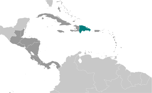 Map of Dominican Republic