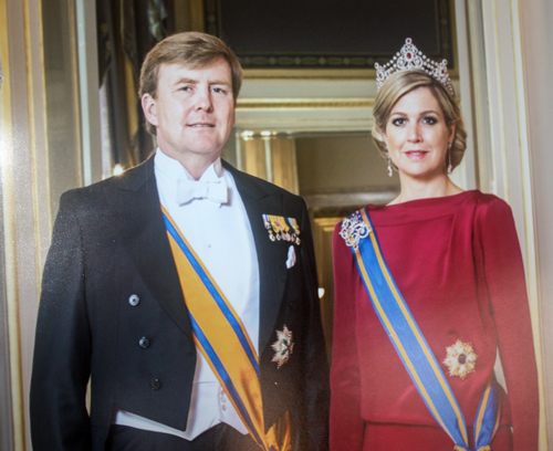 Dutch King and Queen cutout