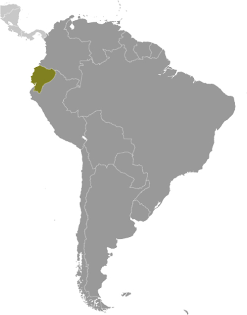 Map of Ecuador