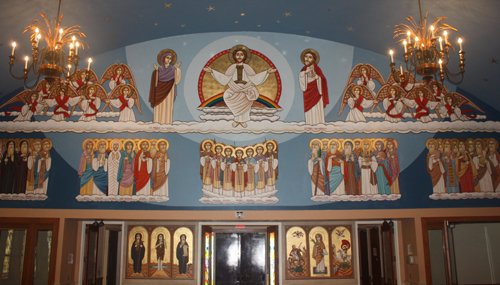 St. Mark Coptic Orthodox Church saint icons