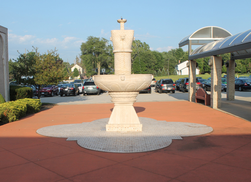 Fountain in H.H. Pope Shenouda III Courtyard