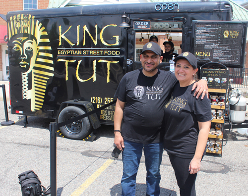 Nader Soliman and Hadia Tawadros - King Tut Egyptian Food Truck