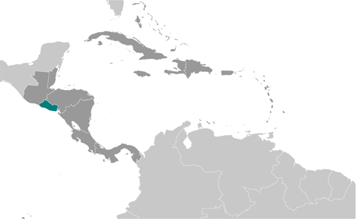 Map of El Salvador